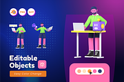 Milenia Agency Boy, a Characters & Person 3D Model by kerismaker (Thumbnail 4 of 8)