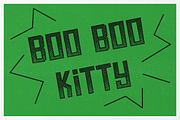Boo Boo Kitty, a Font by Lauren Ashpole (Thumbnail 1 of 4)