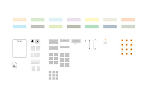 Website Visual Sitemap Illustrator