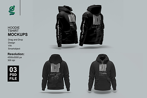 Hoodie Tshirt Mockup