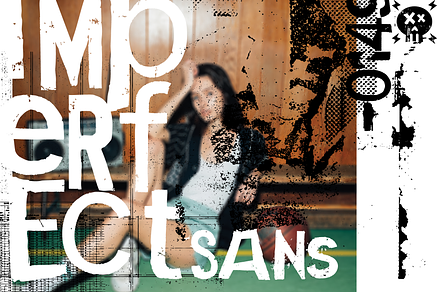 Imperfect Sans, a Sans Serif Font by twentytwo media co.