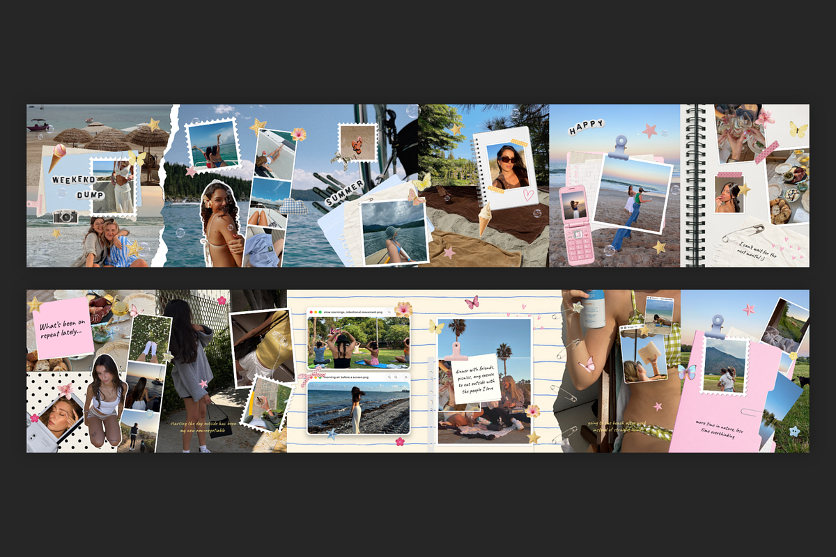 Whimsical Scrapbook Carousel, a Social Media Template by Meraki Templates (Photo 5 of 8)