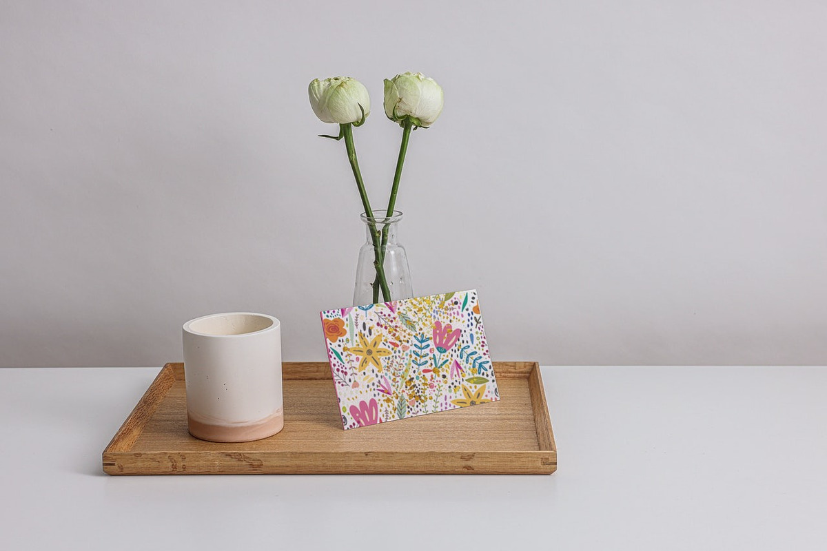 Floral Journal Cover Template, a Magazine Template by Manifesto Design Gallery (Photo 5 of 5)