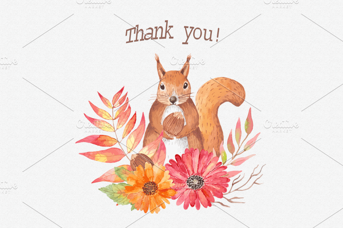 Autumn watercolor collection, an Illustration by BrushArtDesigns (Photo 9 of 9)
