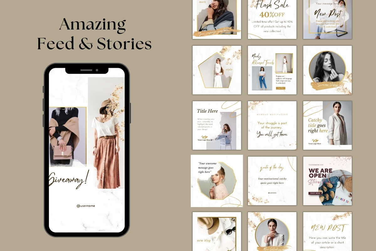 350+ Gilded Aurum Templates, a Social Media Template by ResumeFabs (Photo 4 of 6)