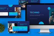 Techno - Keynote Templates, a Presentation Template by Deepslide Studio (Thumbnail 2 of 6)