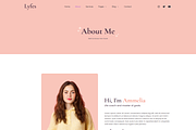 Feminine Life Coach Speaker Template, a Landing Page Template by MasterDesigns (Thumbnail 3 of 9)