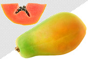 Colorful papaya, an Object Graphic by Fruits+Veggies (Thumbnail 3 of 7)