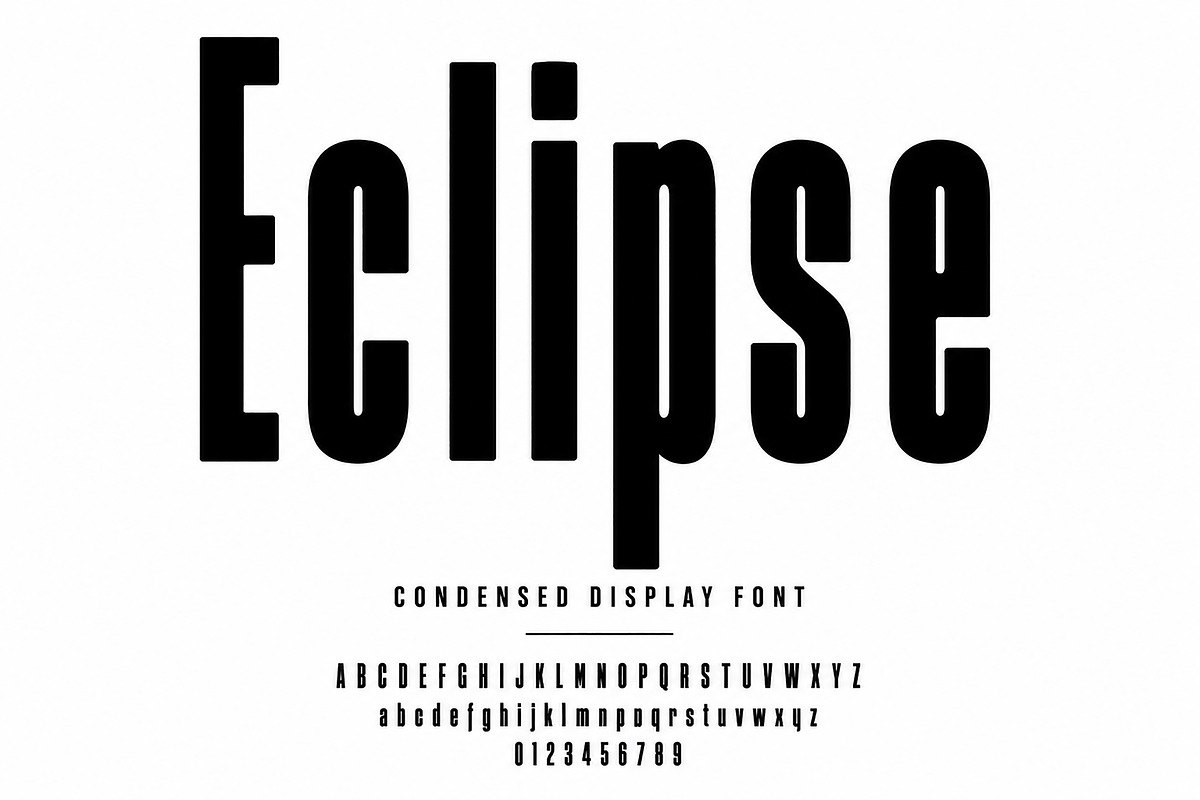 Eclipse, a Serif Font by Wow Magic (Photo 2 of 6)