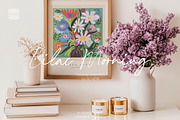 LILAC MORNING | Frame mockup set, a Household Mockup by SCHÉRI (Thumbnail 1 of 17)