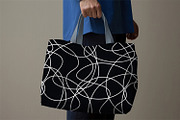 White Tangled Lines, a Background Graphic by MalyskaStudio (Thumbnail 7 of 9)