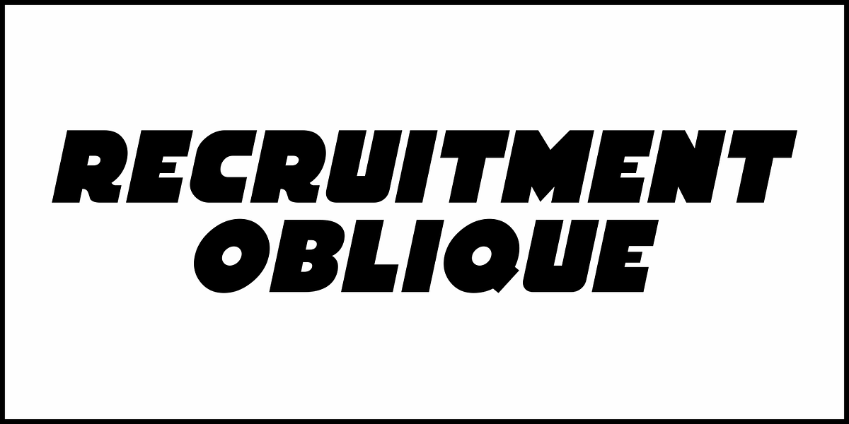 Recruitment JNL, a Sans Serif Font by Jeff Levine Fonts (Photo 4 of 5)