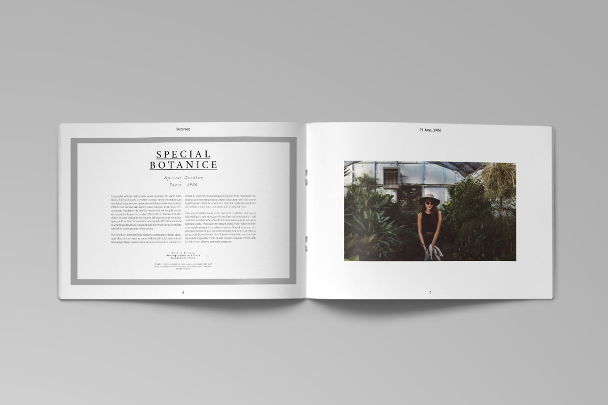 Botanice Portfolio, a Brochure Template by Firtana (Photo 3 of 12)