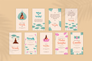 Naturale - Vesak Social Media Pack, a Social Media Template by Lyllopop (Thumbnail 5 of 5)