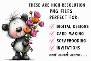 Valentine Animals Clipart, an Illustration by Libby Wishes (Thumbnail 6 of 7)