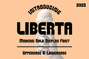 Liberta - Modern Bold Display Font, a Sans Serif Font by Pray Art Design Studio (Thumbnail 1 of 5)