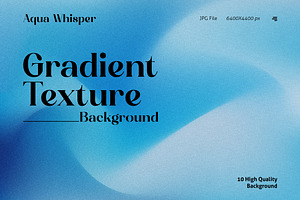Aqua Whisper Gradient texture Backgr, a Background Graphic by MSG Studio