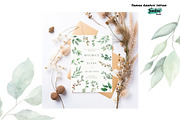 Green Foliage Wedding Invitation, a Card Template by SandraGraphicDesign (Thumbnail 2 of 8)