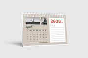 Desk Calendar, a Stationery Template by Occy Design (Thumbnail 4 of 5)