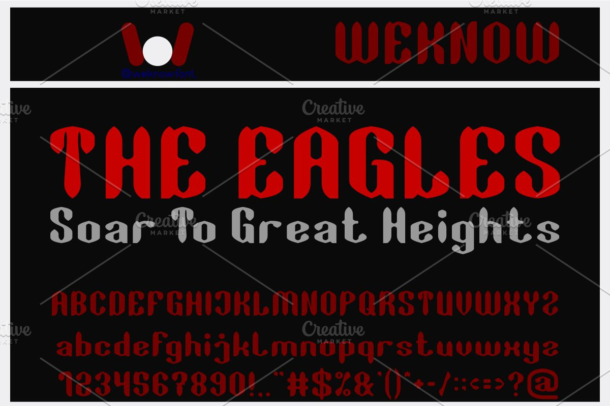 Gothic Revival font, a Font by weknow (Photo 4 of 8)