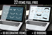 7 T-Shirts + 22 Free Items (50% Off), a Branding & Logo Template by Pentaclay (Thumbnail 4 of 5)