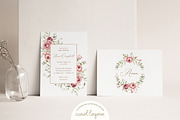 Watercolor Blush Roses Floral Set, a Decorative Illustration by Carol Lozove (Thumbnail 17 of 50)