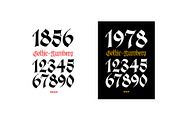 Gothic vector letters, an Object Graphic by GeekClick (Thumbnail 5 of 7)