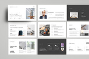 Minimal Business Plan Presentation, a Presentation Template by MightyDesign (Thumbnail 1 of 8)