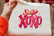 Faux Crochet Valentines XOXO Png, an Illustration by OK Design (Thumbnail 3 of 6)