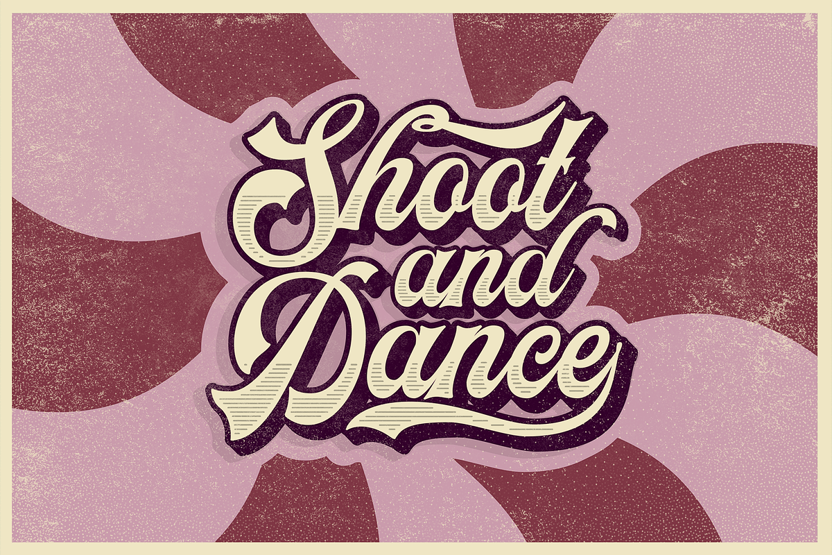 Headster Layered Family, a Script Font by Bombastype (Photo 10 of 11)