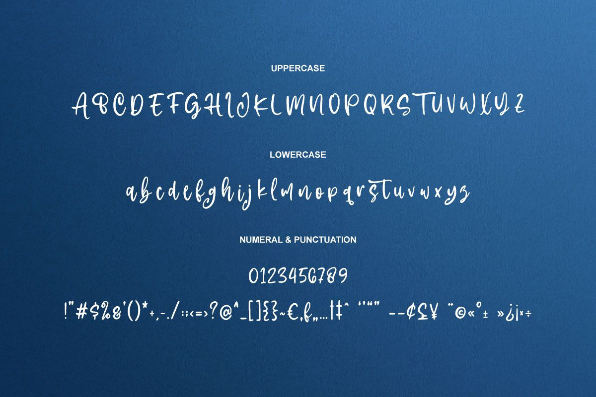 Meastry - A Handwritten Font preview 8