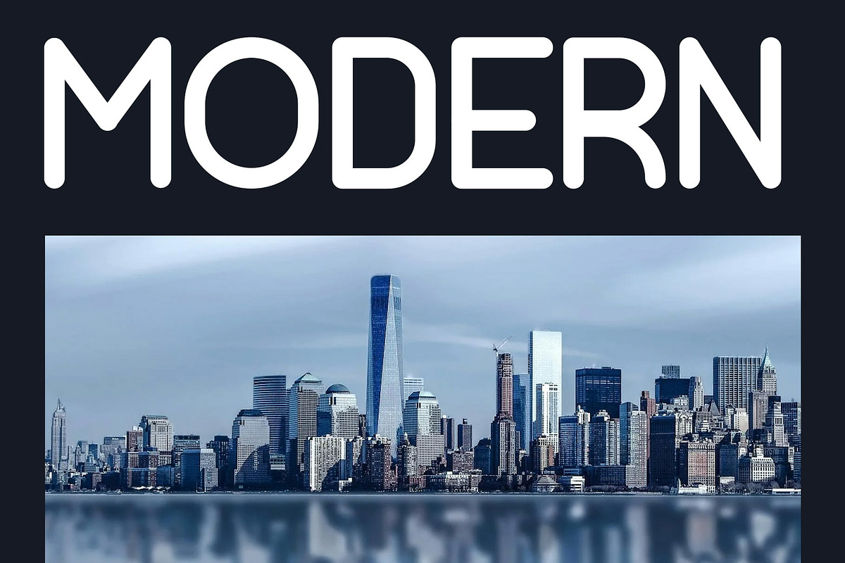 Romalio - Modern display Font, a Sans Serif Font by Bilahstudio (Photo 8 of 11)