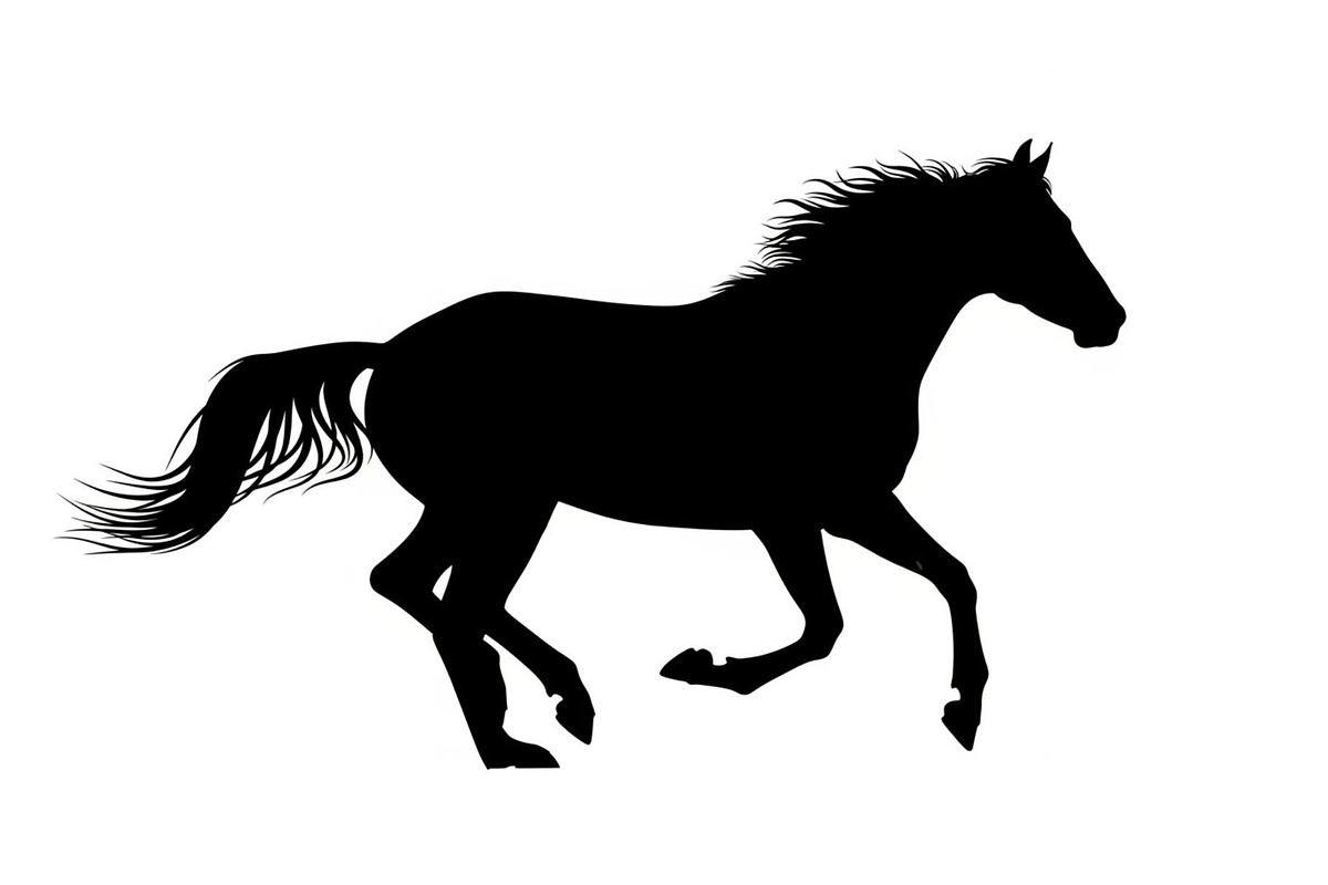 Black Horse Silhouette Bundle, an Illustration by jahid234 (Photo 10 of 31)