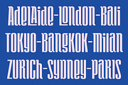 Klanting - Condensed Display Font, a Sans Serif Font by Kulokale (Thumbnail 2 of 10)