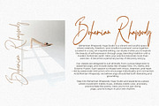 Bansteny Wissdom, a Handwritten Font by Megatype (Thumbnail 2 of 10)