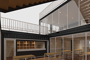 3D Model Container Cafe 6, an Architecture 3D Model by SR 3D Visual (Thumbnail 24 of 26)