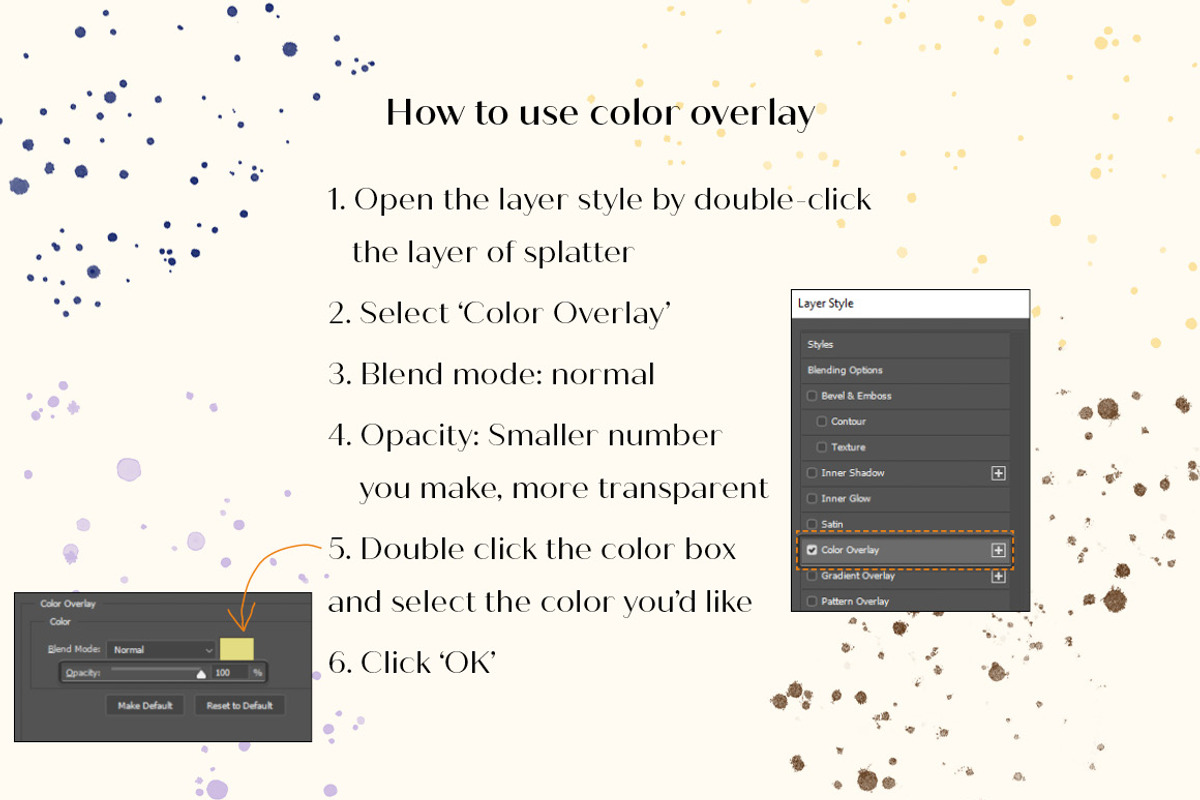 Ink Splatter Texture, a Texture Graphic by LOPEstudio (Photo 7 of 7)