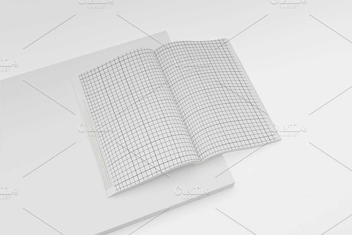 Magazine Mockup, an Advertising Mockup by Qaleb Studio (Photo 1 of 2)