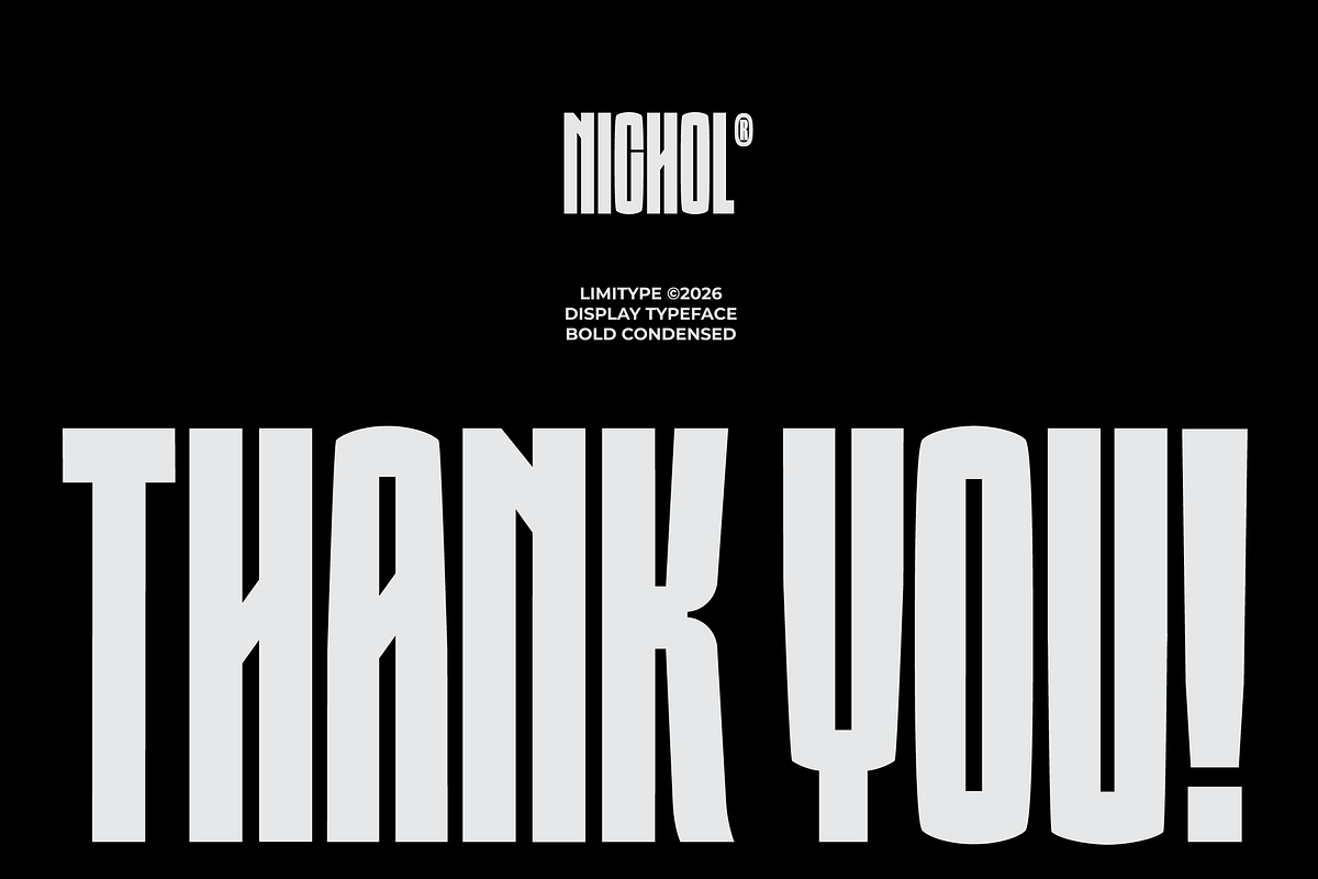 Nichol - Condensed Font, a Sans Serif Font by limitype (Photo 12 of 12)
