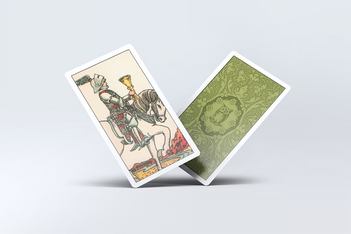 Tarot Card Mock-Up, an Advertising Mockup by DesignRushMarket (Photo 7 of 8)