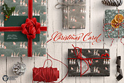Christmas Carol Gnomes Clipart, an Illustration by Watercolor Nomads (Thumbnail 7 of 8)