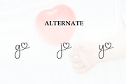 Babylove | Script Font, a Handwritten Font by Scratchones (Thumbnail 7 of 9)