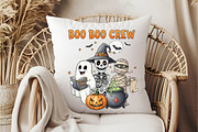 Boo Boo Crew Halloween Nurse Ghost, an Illustration by DreamCafeArt (Thumbnail 4 of 7)