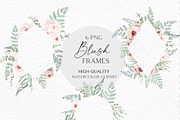 Watercolor Fern and Roses, an Object Illustration by Olga Koelsch (Thumbnail 13 of 15)