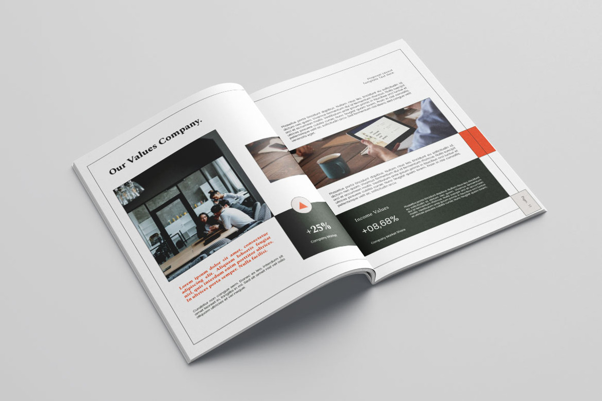 Annual Report Vol.59, a Brochure Template by Bewalrus Studio (Photo 6 of 11)