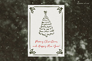 Coquette Christmas hand drawn set, a Seasonal Illustration by Madiwaso (Thumbnail 14 of 14)