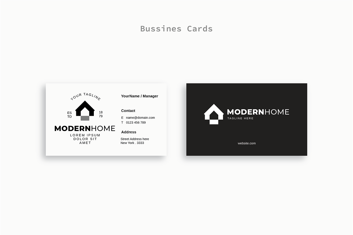 House - Premium Logo Template, a Branding & Logo Template by Minimalist Logos (Photo 4 of 7)