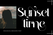 Biological Measures - Elegant Font, a Sans Serif Font by 177Studio (Thumbnail 2 of 8)