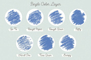 Oil Pastel Procreate Brushes 9x, a Brush Add-On by Esther Nariyoshi (Thumbnail 2 of 10)