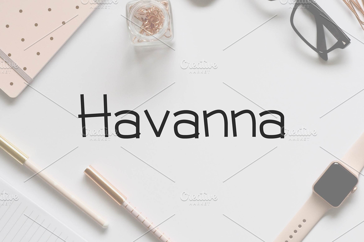 Havana | Creative Handwritten Font, a Handwritten Font by Artiveko (Photo 1 of 5)
